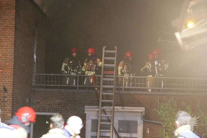 Forse brand in woning