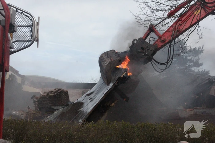 Forse brand in woning