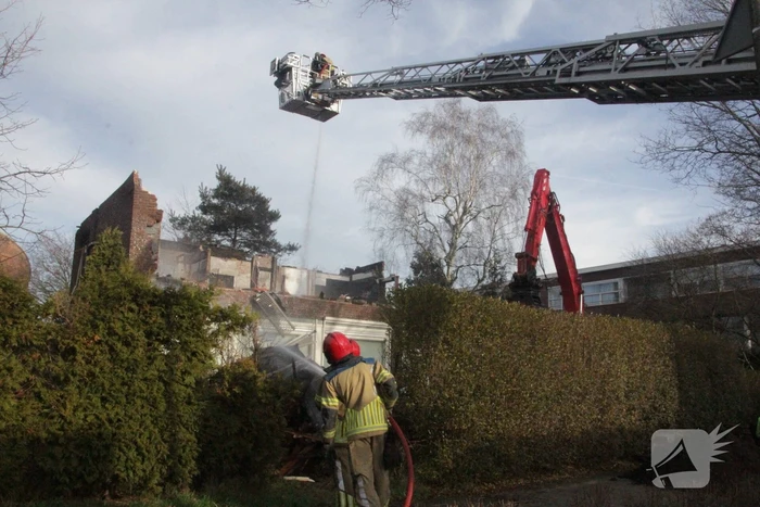 Forse brand in woning