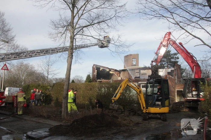 Forse brand in woning