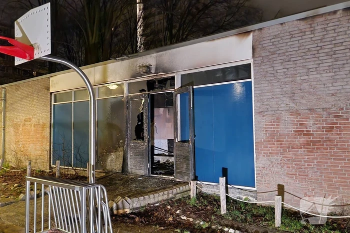Brand in basisschool Ark