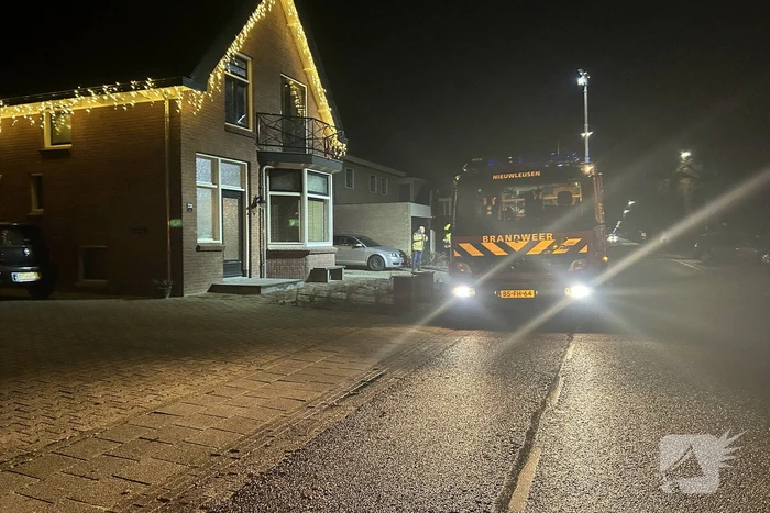 Rookontwikkeling bij schoorsteenbrand