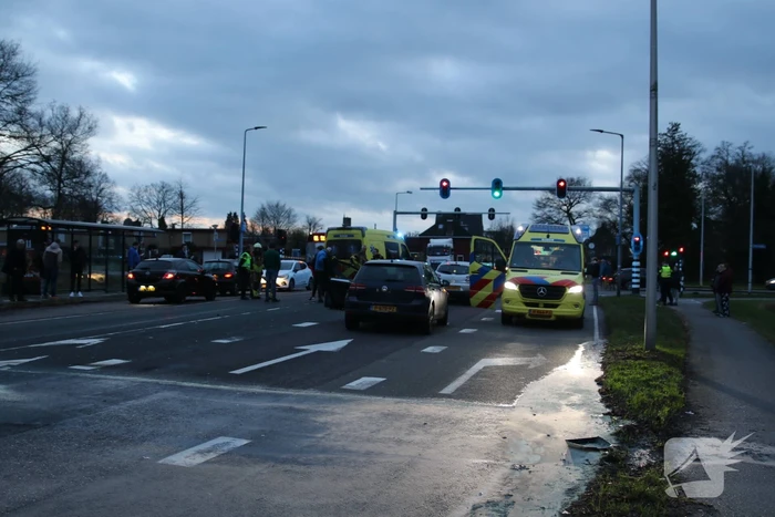 (Zwaar)gewonden na fikse aanrijding