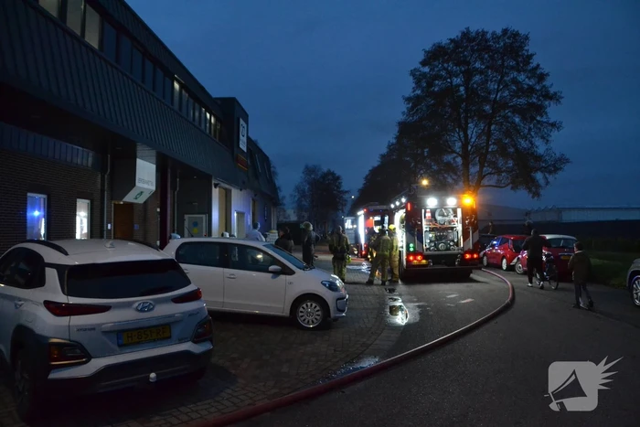 Bakkersbedrijf ontruimd door brand