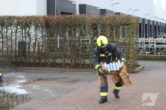 Poolse auto loopt flinke schade op bij brand