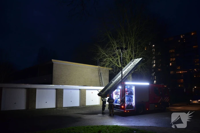 Dakinspectie na melding brandgerucht