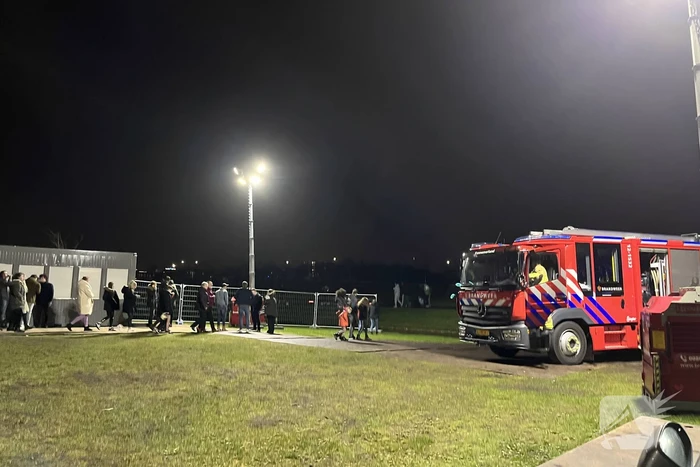Circus artiest van hoogte gevallen
