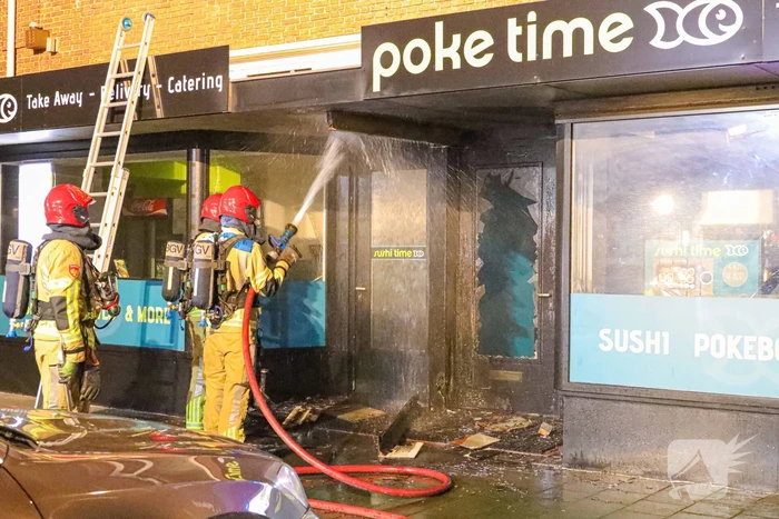 Veel schade bij brand in horecagelegenheid