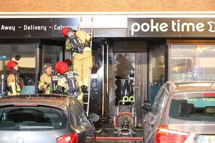 Veel schade bij brand in horecagelegenheid