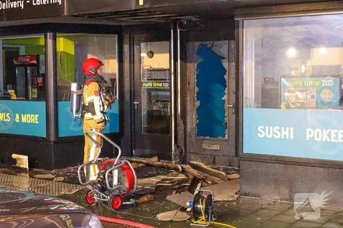 Veel schade bij brand in horecagelegenheid