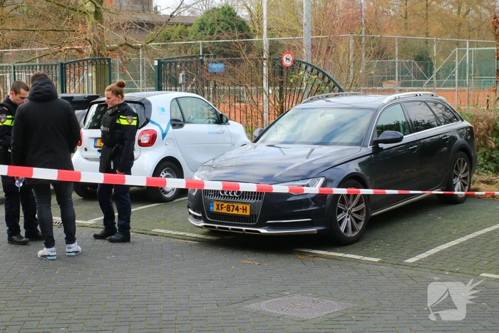 Geparkeerde auto beschoten