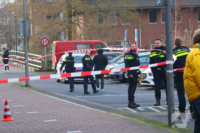 Geparkeerde auto beschoten