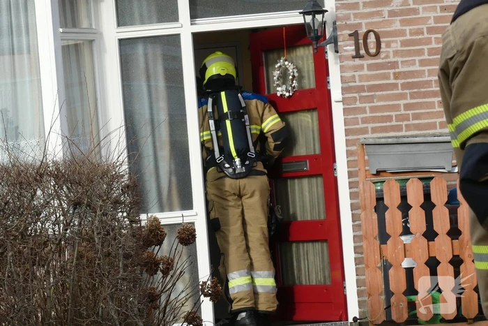 Brandweer ingezet voor gaslekkage in woning