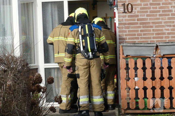 Brandweer ingezet voor gaslekkage in woning