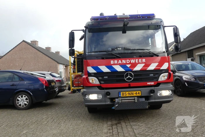 Brandweer ingezet voor gaslekkage in woning