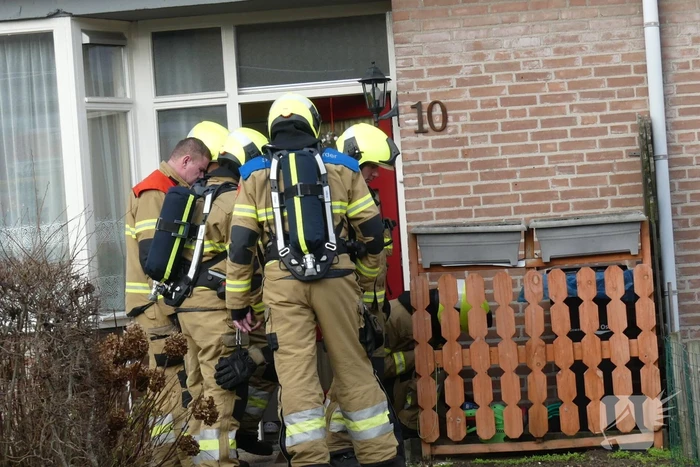Brandweer ingezet voor gaslekkage in woning