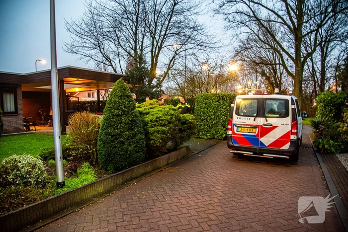 Woningbrand bleek open haard