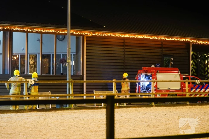 Brand in de keuken van manage