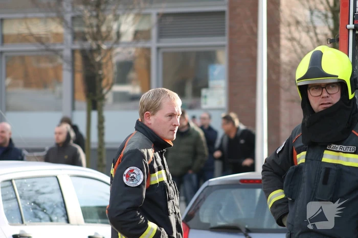 Cabine van vuilniswagen volledig uitgebrand