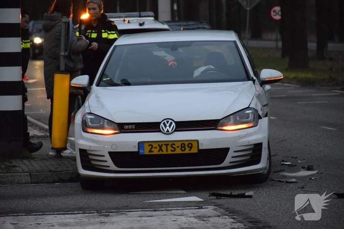 Twee personenauto's betrokken bij ongeval