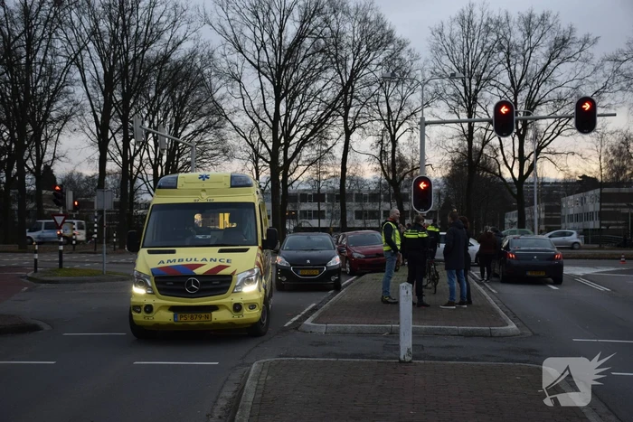 Twee personenauto's betrokken bij ongeval