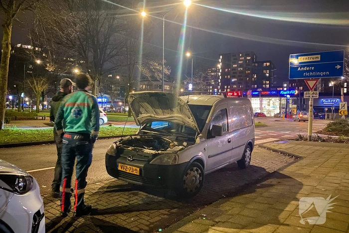 Schade bij kop-staart botsing