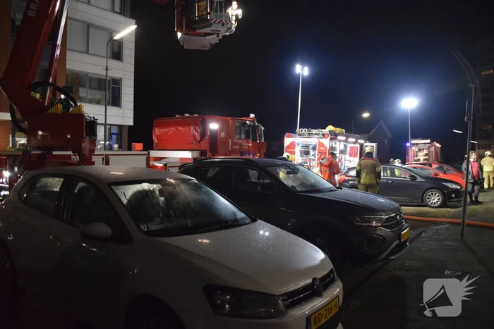 Appartementen ontruimd door brand