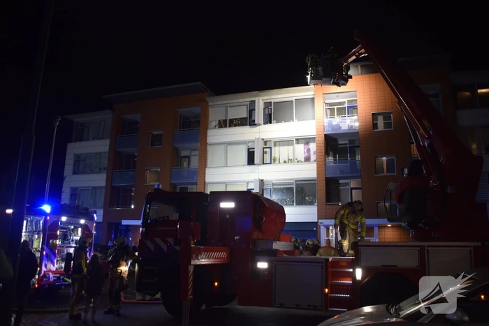 Appartementen ontruimd door brand