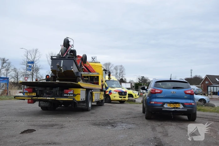 Vrouw gecontroleerd na kop-staart botsing