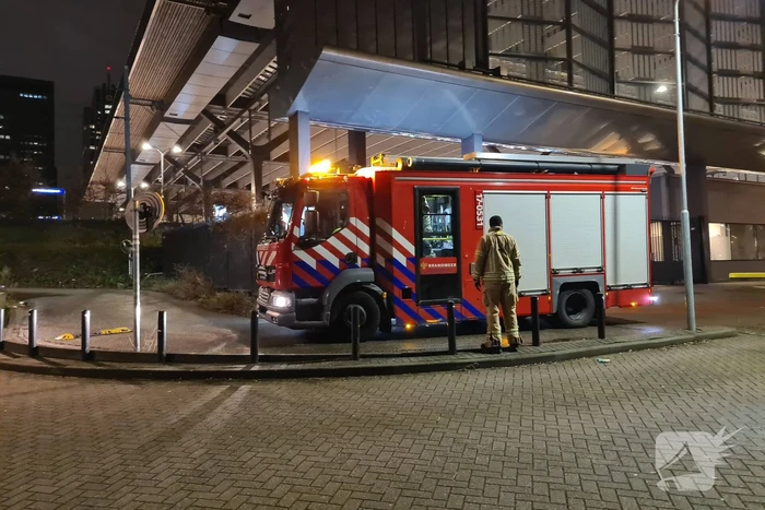 Onderzoek naar rookontwikkeling in trein