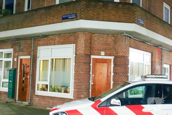 Flinke schade door explosie bij voordeur