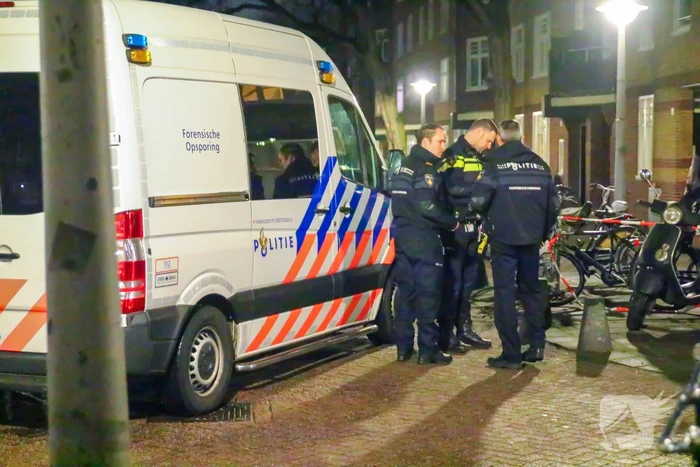 Flinke schade door explosie bij voordeur
