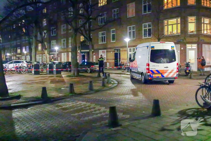 Flinke schade door explosie bij voordeur