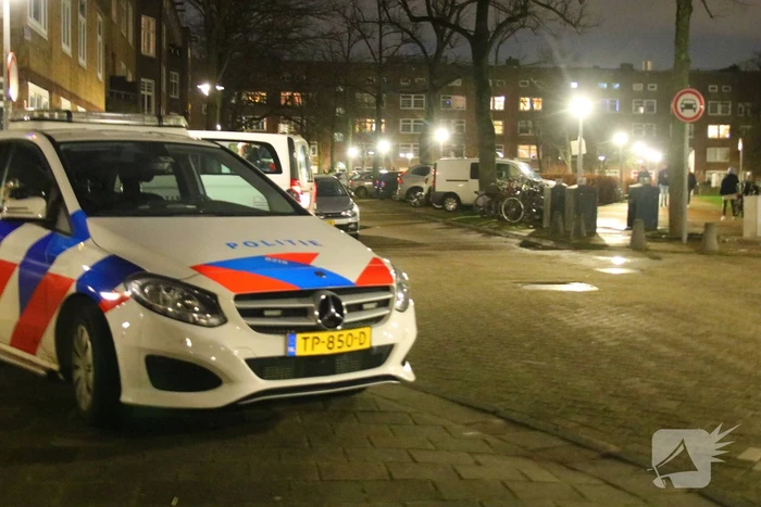 Flinke schade door explosie bij voordeur