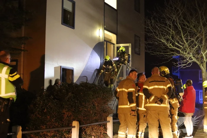 Brand in appartement zorgcomplex