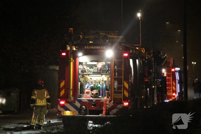 Brand in vrijstaande woning