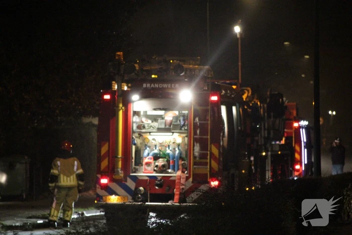Brand in vrijstaande woning