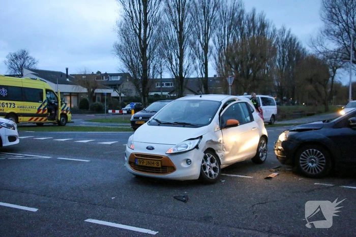 Aanrijding na voorrangsfout, flinke schade