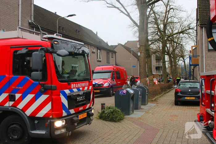 Gewonde bij woningbrand