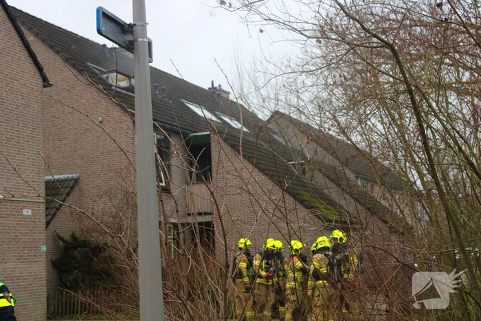Gewonde bij woningbrand