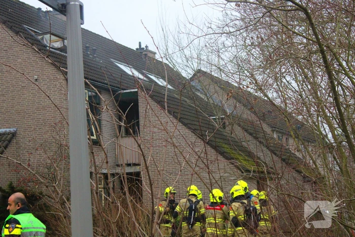 Gewonde bij woningbrand