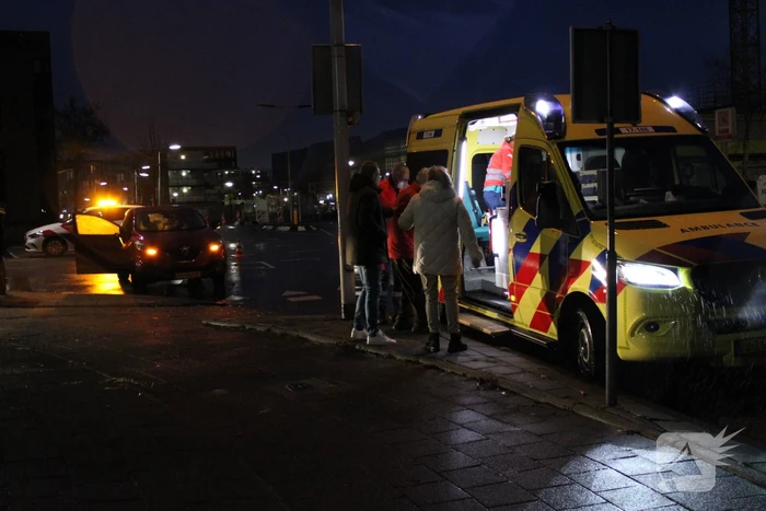 Overstekende voetganger aangereden