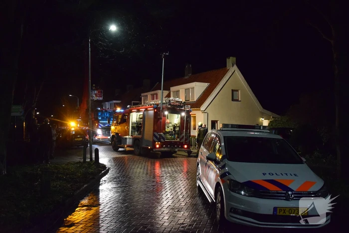 Schoorsteenbrand snel onder controle