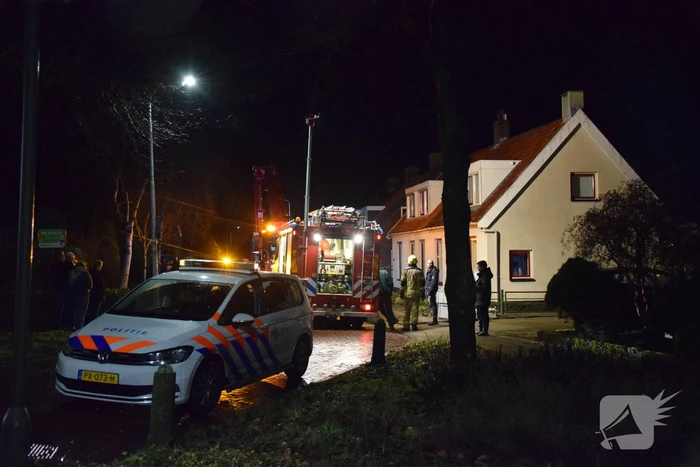 Schoorsteenbrand snel onder controle