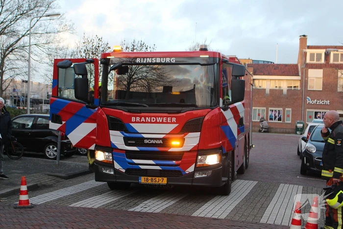 Brand in schoolgebouw