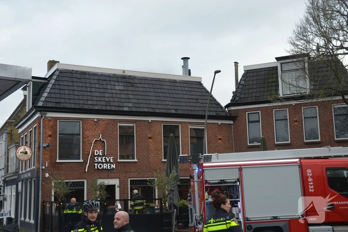 Brand in keuken van bovenwoning