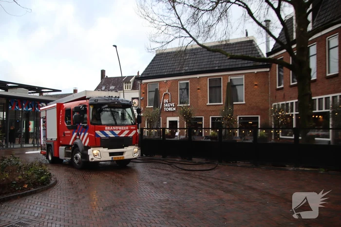 Brand in keuken van bovenwoning