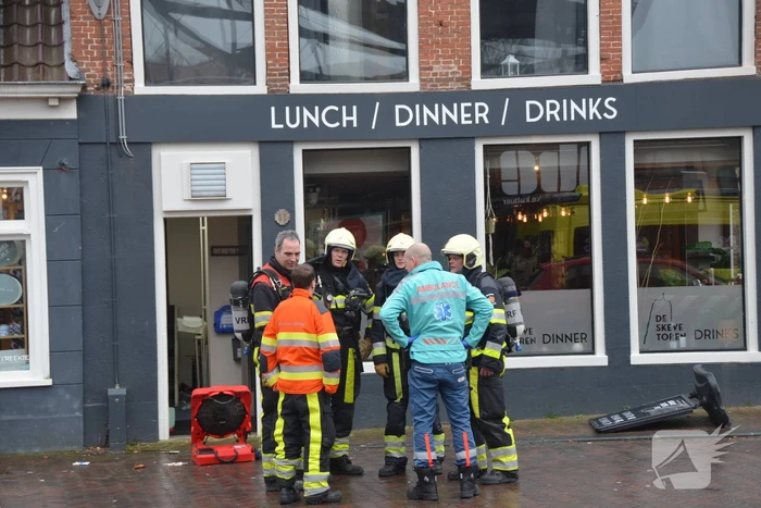 Brand in keuken van bovenwoning