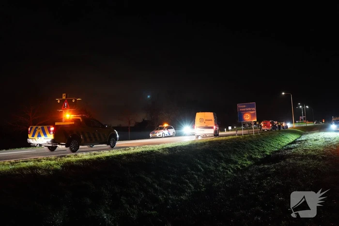 Veel schade bij kop-staart aanrijding