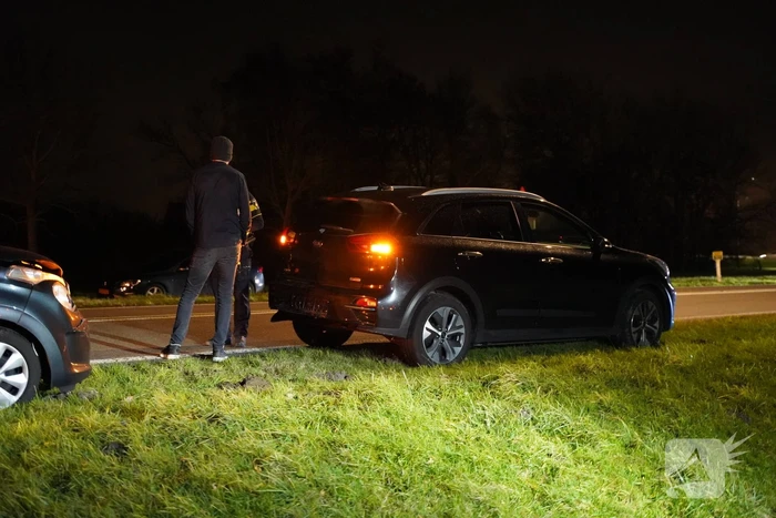Veel schade bij kop-staart aanrijding